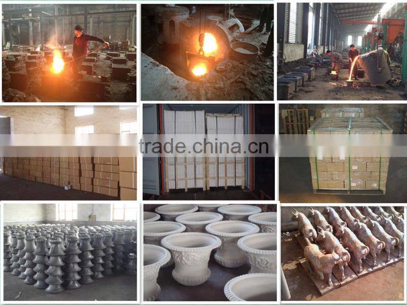 Garden metal animal statue cast iron lizard statue wholesale