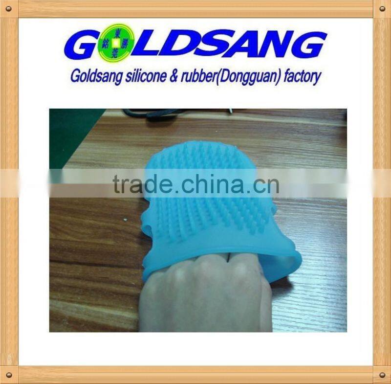 High quality silicone Massage gloves cosmetic tools