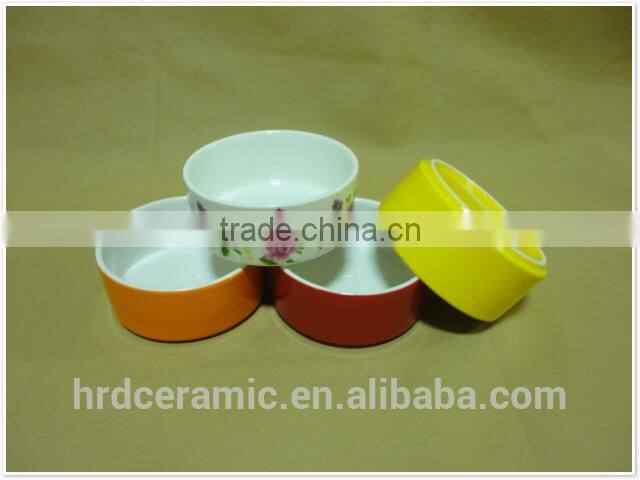 2016 Chinese hot sell fancy ceramic soup bowl
