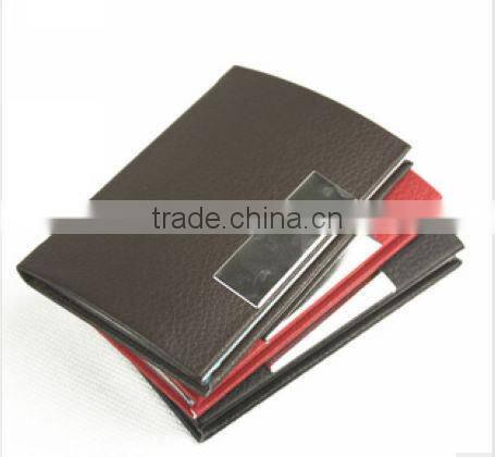 2013 Stylish promotion PU Business Card holder
