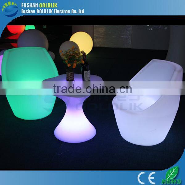 2014 hot sale! events decorative LED Furniture LED Table LED Chairs