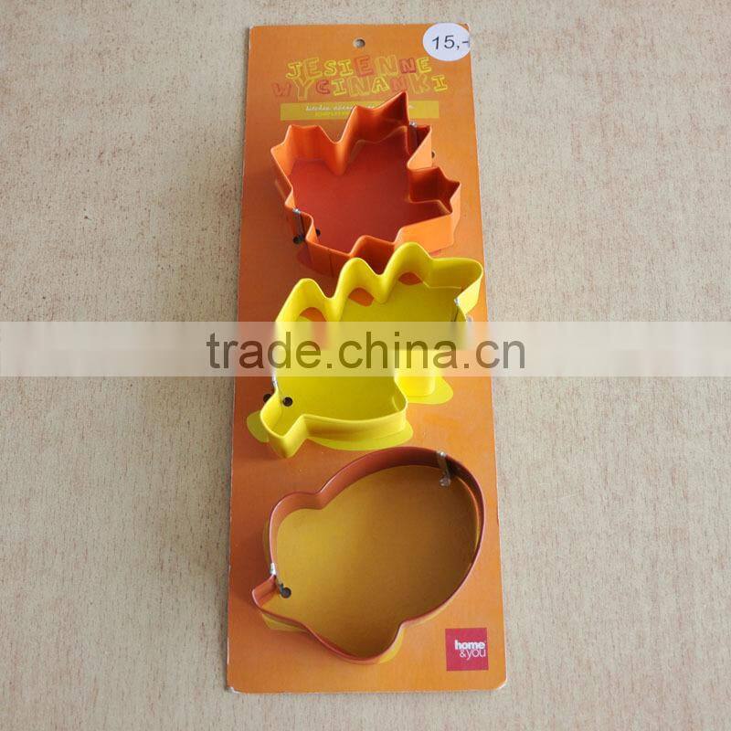 4pcs Set Stainless Steel Halloween Cookie Cutters, Halloween Tools