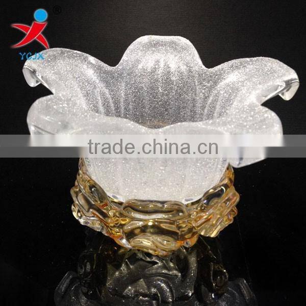 Exquisite glass lampshade/high white material glass manufacture/production of high quality glass lamp shade