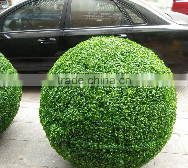 Big grass green ball boxwood grass ball for decoration