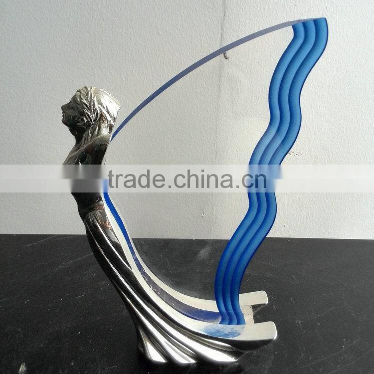 Resin angel decoration