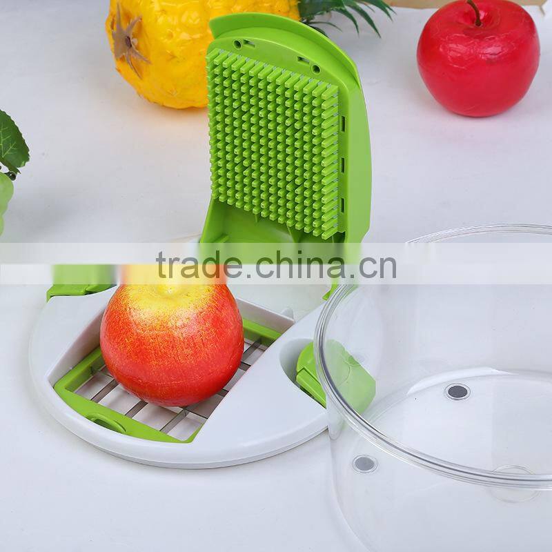 Multifunctional shredder household kitchen assistant 13 piece kitchen tool set round Salad fruit slicer
