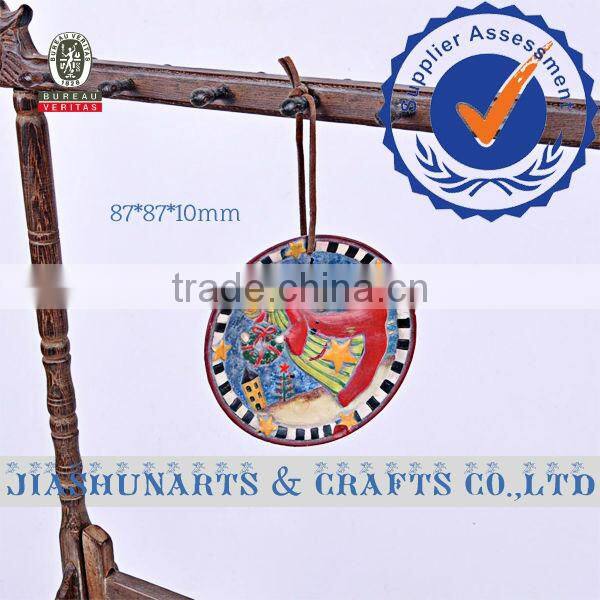 Christmas Angel Girl Ceramic Wall Deco Plates