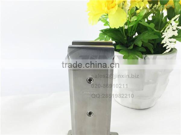 JINXIN Square stainless steel glass pool fence with high quality