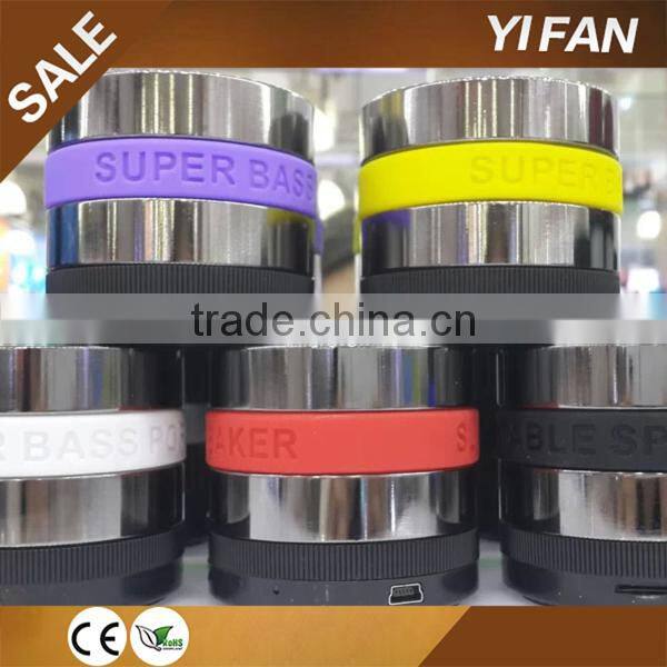 Portable Wireless Mini Bluetooth Speaker With FM Radio