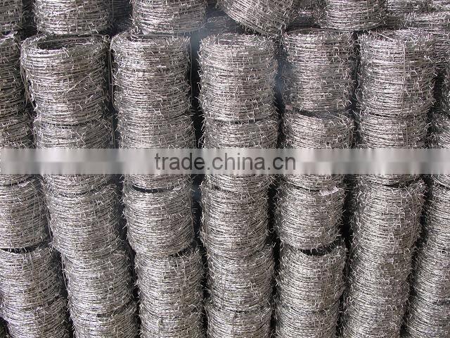 Hot Sale Electrode Galvanized Barbed Wire for Building