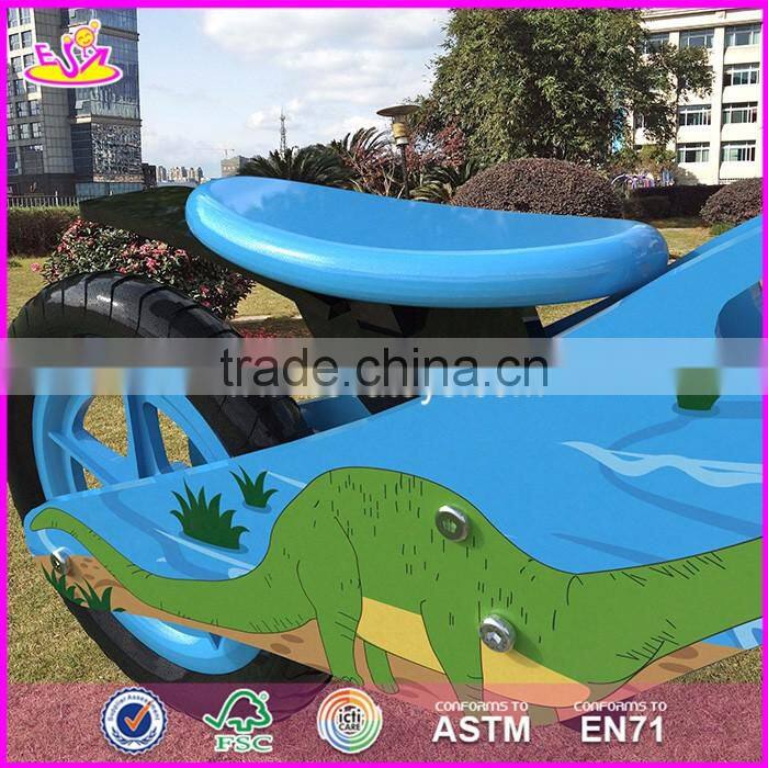 2017 New original work children wooden boys balance bike made in china W16C172