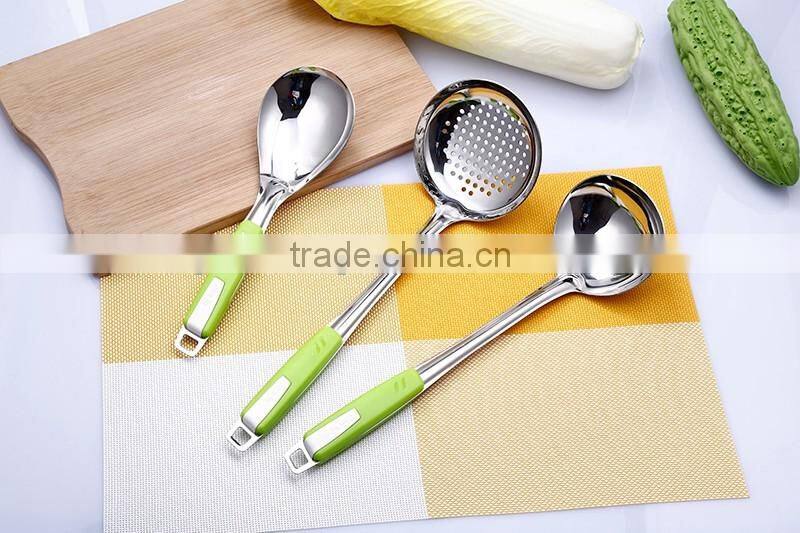 Long Handle Kitchen Cooking Slotted Turner BYX03