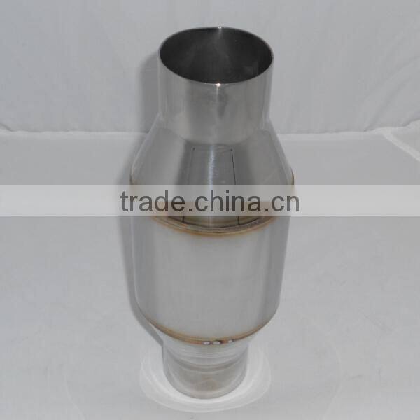 EURO 4 stainless steel metal honeycomb catalytic converter