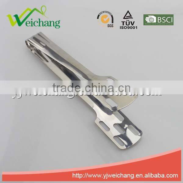 WCV61 Premium Utility whole stainless steel Food Tongs Salad Tongs with net low price