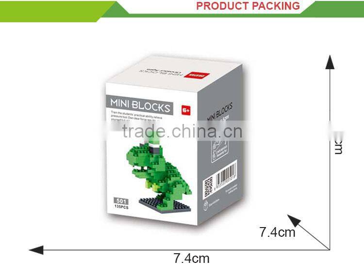 Wholesale kids intelligence toy connecting mini diamond blocks