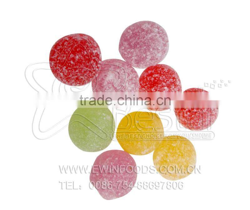 Sugar-coated Haws On A Stick Carrageenan Soft Candy