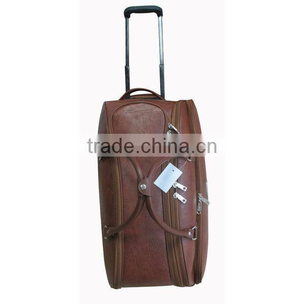 Travel PU Bags With Trolly Travelling Bags With Wheels