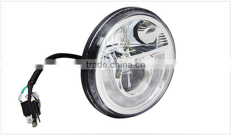 7inch ECE R112 landrover defender led headlamp 5x7 led headlight