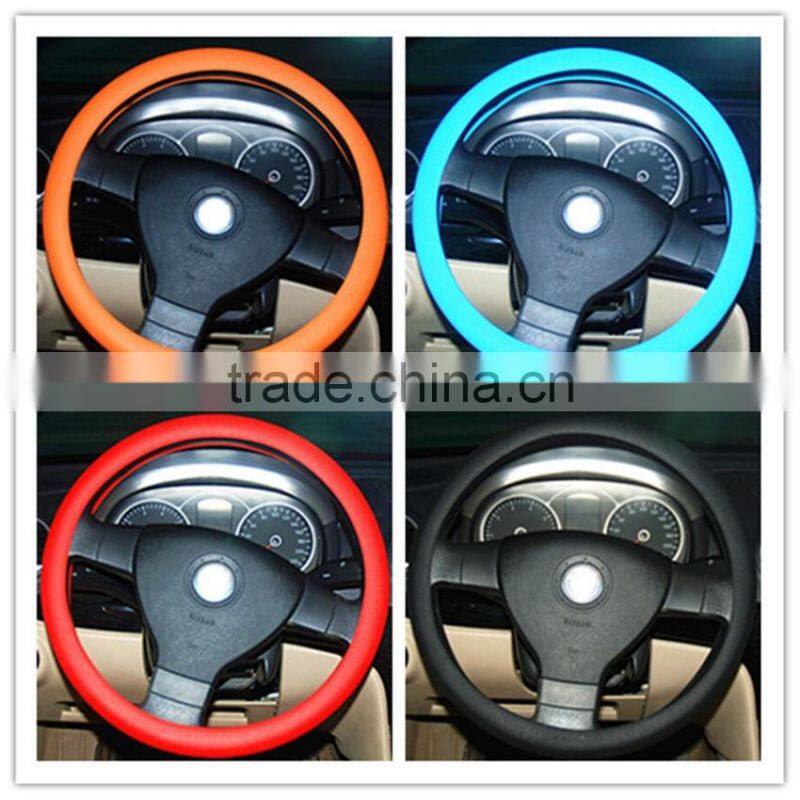 2017 high quality new design silicone steering wheel cover