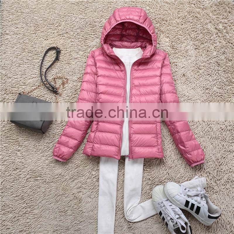 Women winter jacket 2017 ultralight down jacket for winters woman