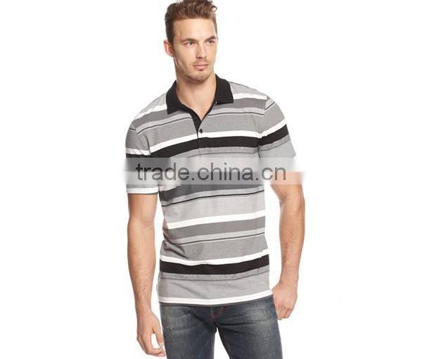 Big and Tall Chris Striped Polo