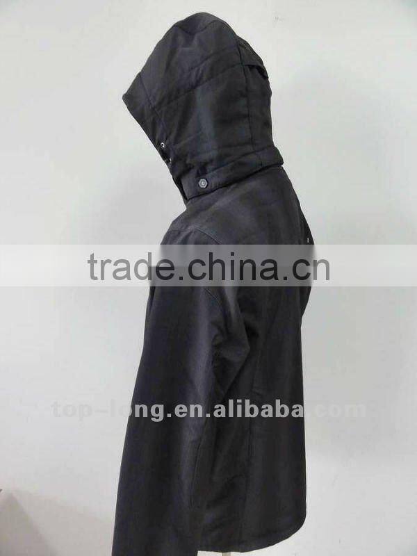 Men softshell jacket with hood windproof waterproof