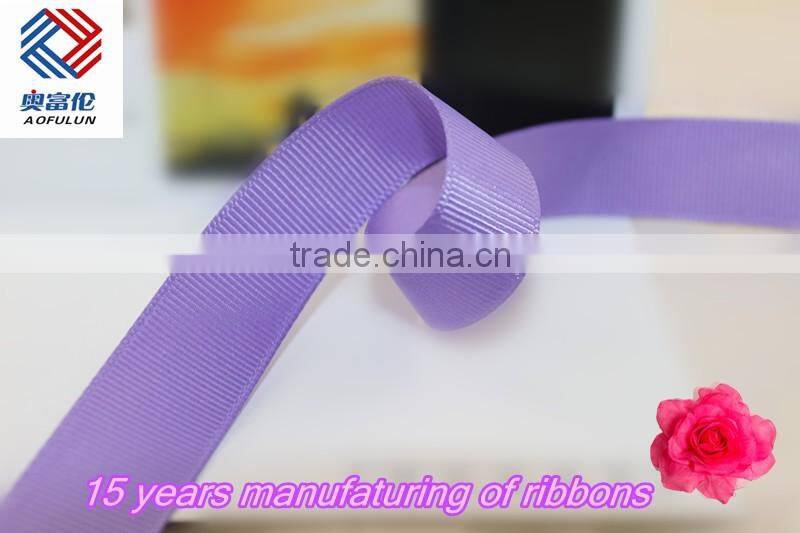 Decoration Colorful Grossgrain Ribbon 10mm