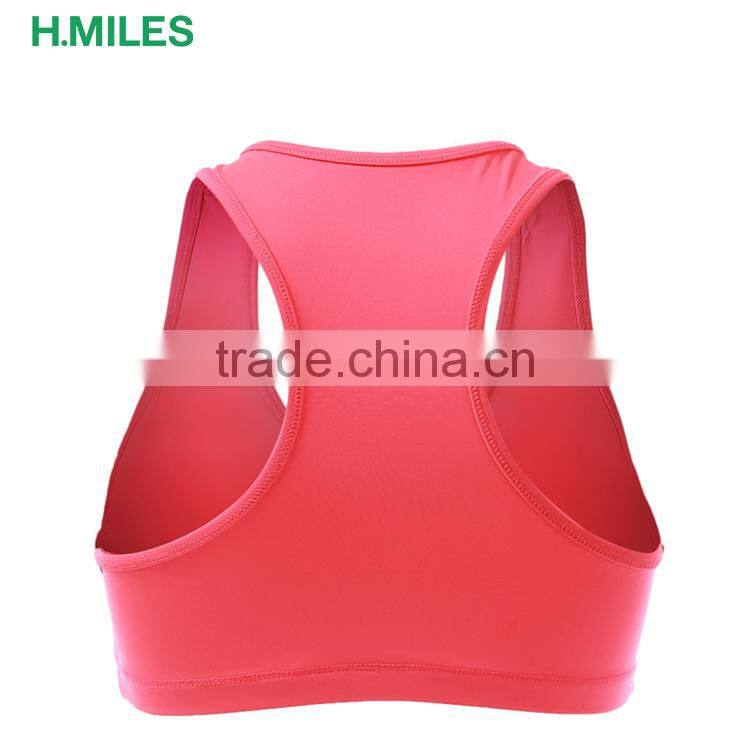 2017 Custom band sexy cheerleading the sports crop top bra