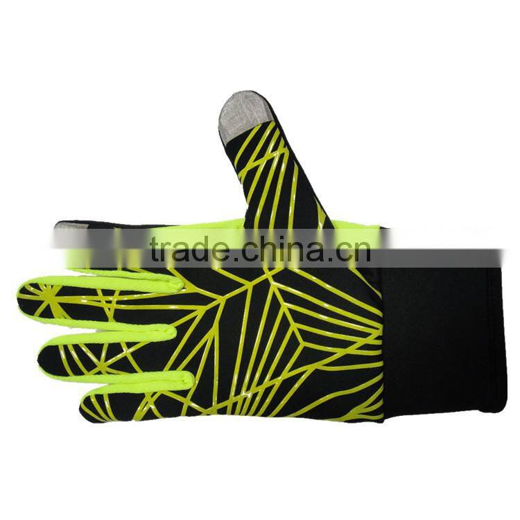 GZY 2015 outdoors sports two finger touch gloves