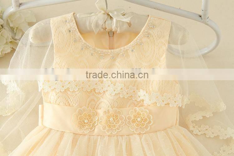 New arrival fashion design small girls dress Lace princess baby girls flower Sexy dresses kids clothes
