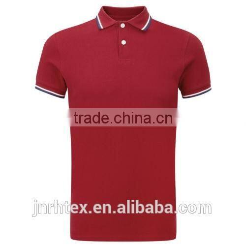 Women cotton short sleeve polo shirt, custom free sample embroidered polo shirt