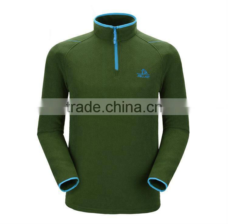 2107 OEM ODM Cheap Men Polar Pullover Fleece Jacket