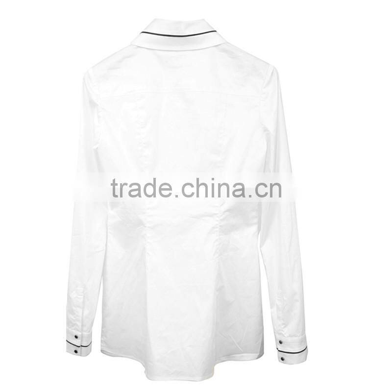 2014 2015 new design alephan man shirt custom made white shirt