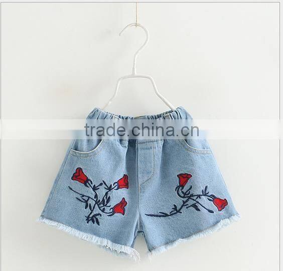 S60384B 2017 Hot sale new design baby kids harem pants cotton fashion toddler pants