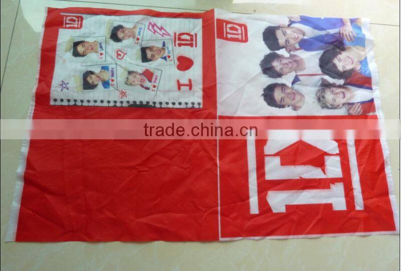 customized polyester digital flag