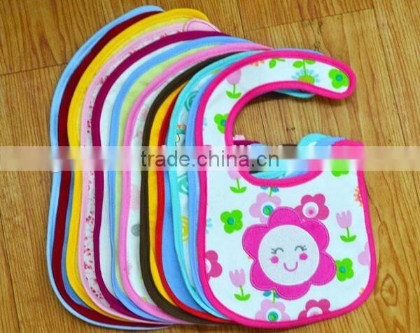 Lovely lion embroidered Baby Bibs