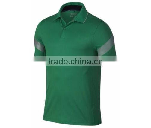 2016 Custom Dry Fit Design Color Combination Short Sleeve Polo T shirt Men's