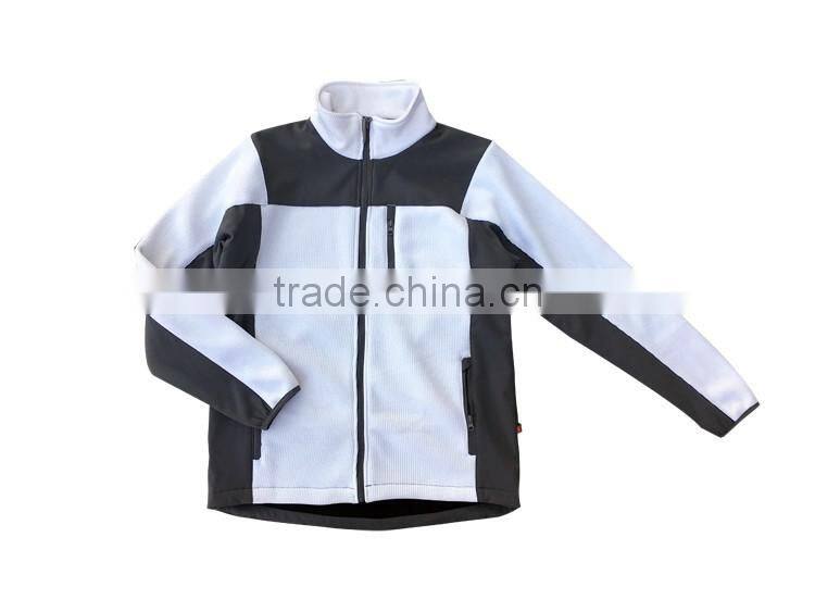 Outdoor white spring jacket men knit clothing