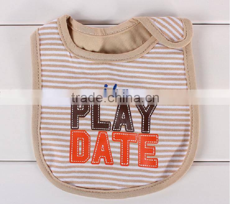 China baby bib manufacturer 2016 new arrival cotton bandana baby bib cute silicone baby bib