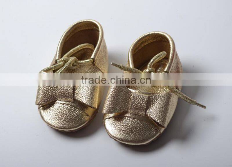 Lace fix leather baby moccasins, baby moccasins with lace