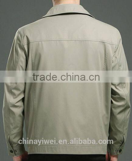 waterproof breathable fabric big size jacket for man