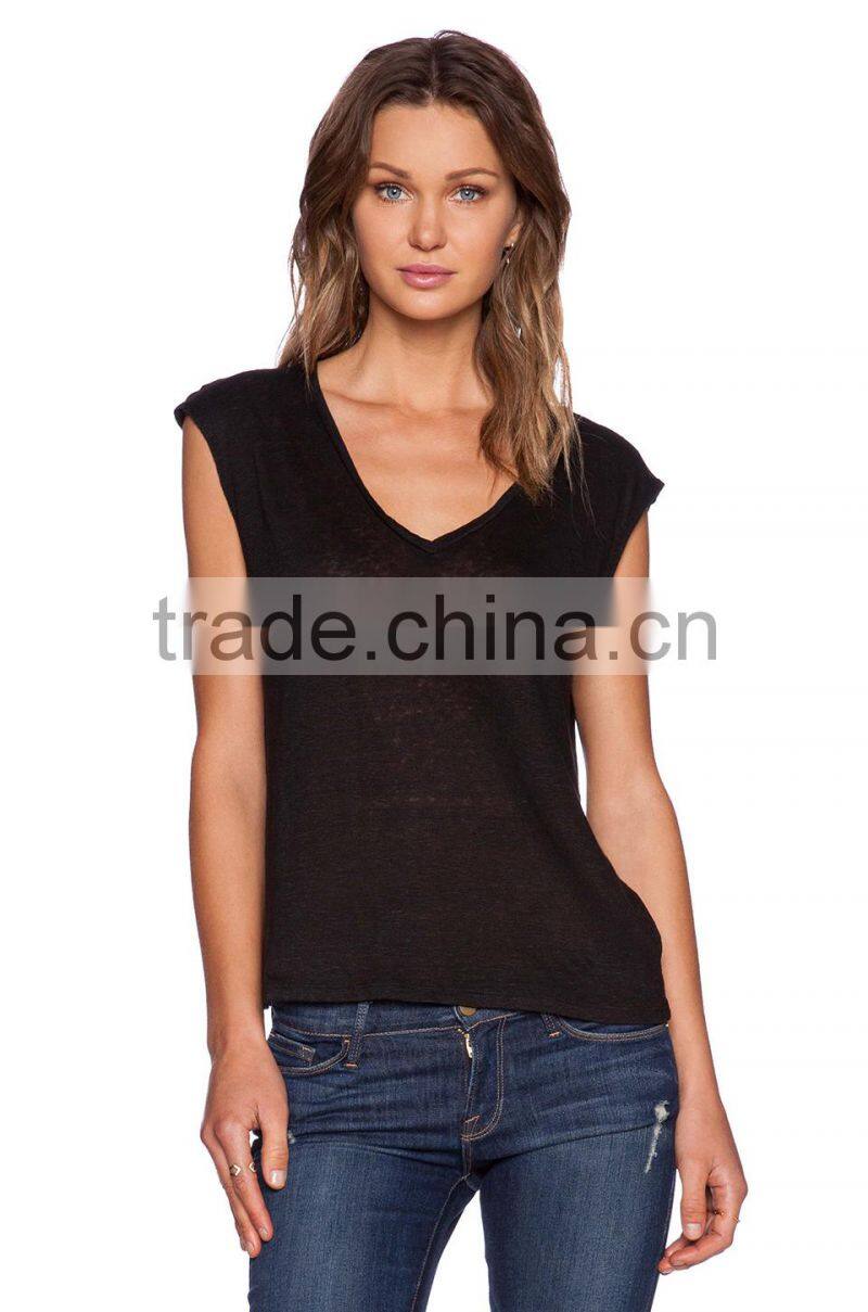 slub knit muscle tank top wholesale