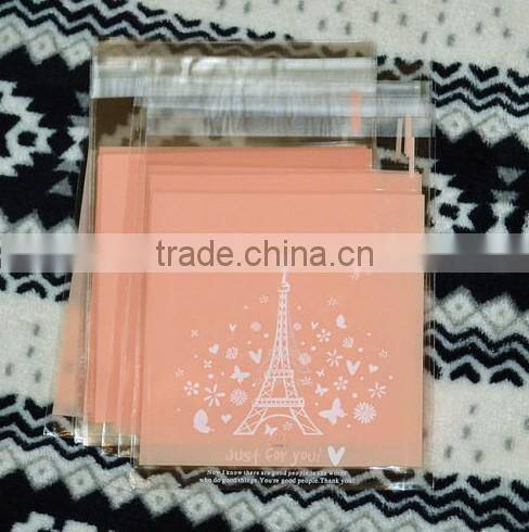 Cute Plastic Gift Bags Bakery Biscuit Cookie Candy Bags