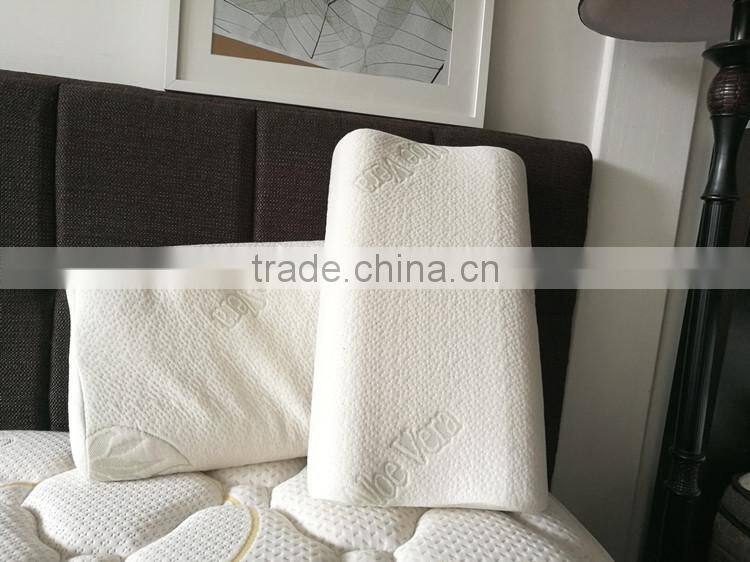 Best Sleep Aloe Vera Memory Foam Travel Pillow in Guangzhou