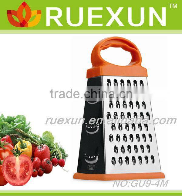 2014 new design 4 side grater with food container