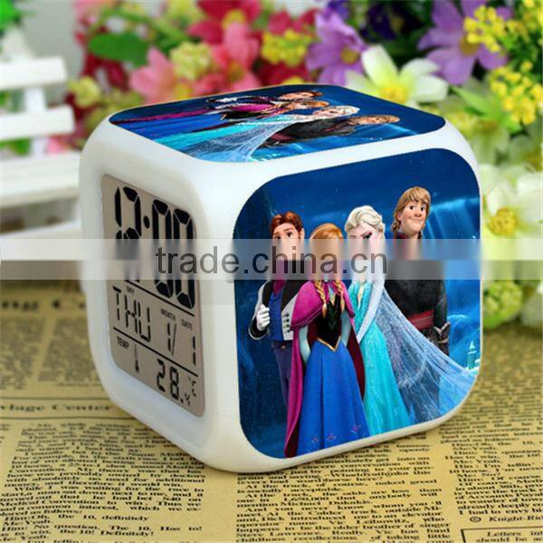 Hot selling Plastic LED alarm clock, Naruto character design digital clock for sale, LED digital alarm clock cheap price