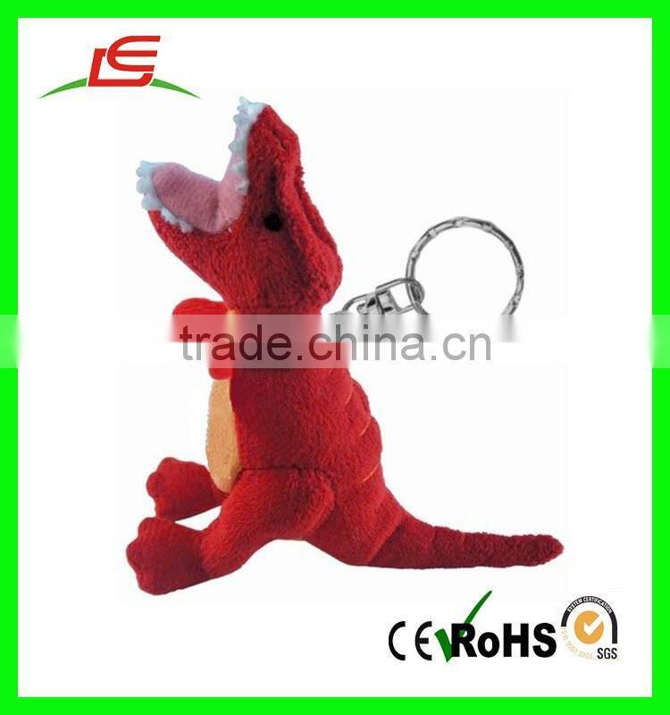 CE certificated custom plush animal keychain monkey toy plush keychain
