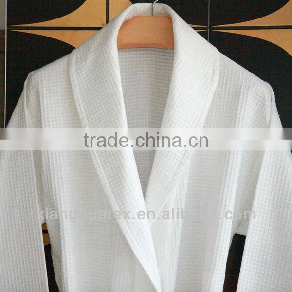 5 star luxury hotel waffle bathrobe