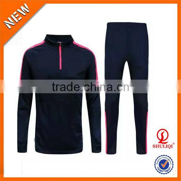 Wholesale long sleeve soccer uniform custom with your own design