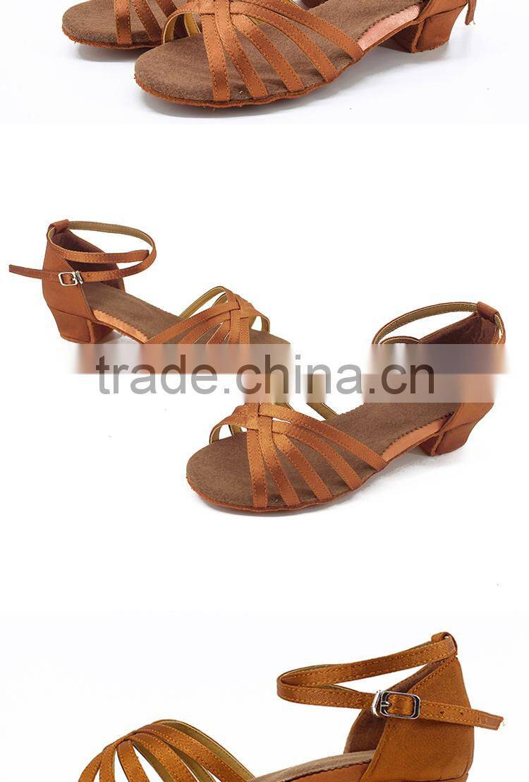 Dark tan Ballroom/Latin/Salsa/Tango Dance Shoes